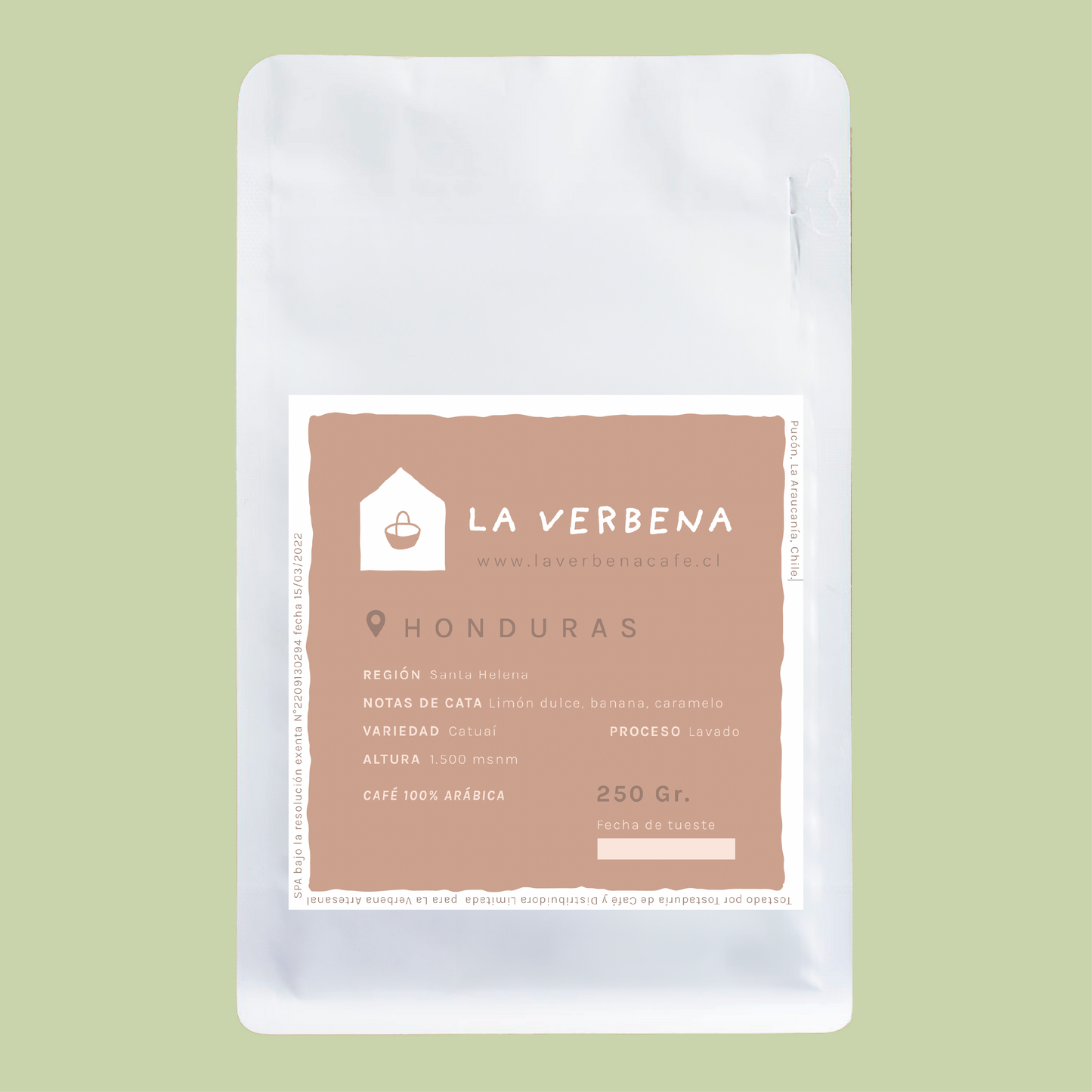 CAFÉ HONDURAS - SANTA HELENA - LAVADO