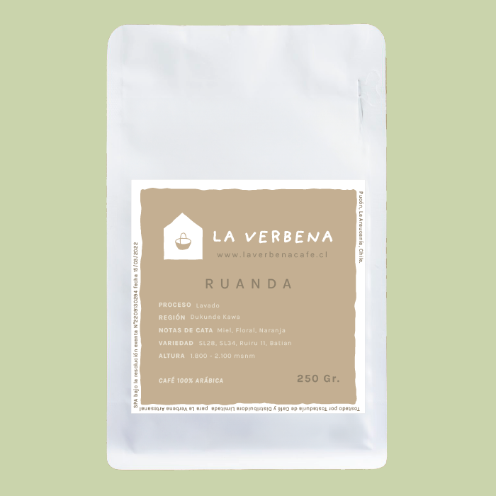 CAFÉ RUANDA - DUKUNDE KAWA - LAVADO