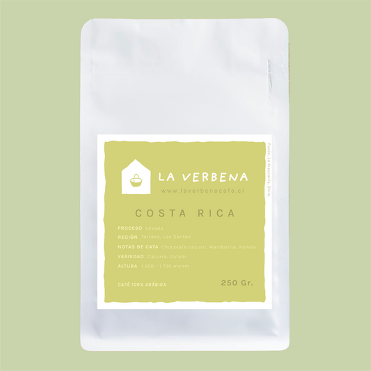 CAFÉ COSTA RICA - TARRAZÚ LOS SANTOS - LAVADO