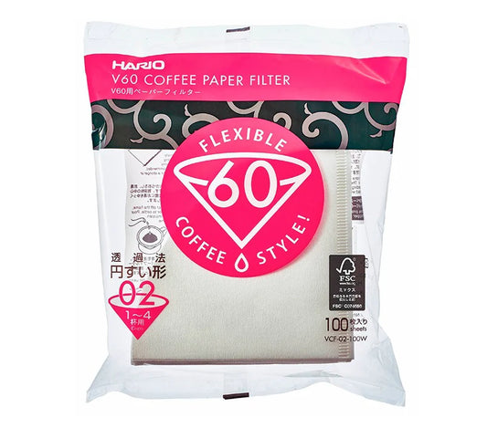 FILTRO V60 02 100 UNIDADES