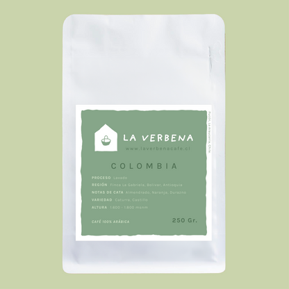 CAFÉ COLOMBIA - LA GABRIELA - LAVADO
