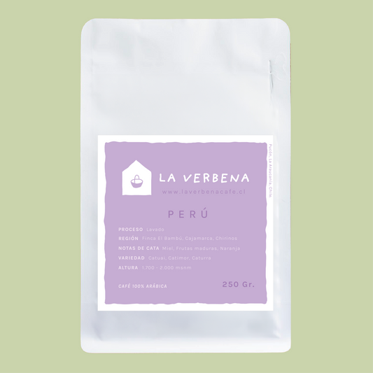 CAFÉ PERÚ - CAJAMARCA CHIRINOS - LAVADO