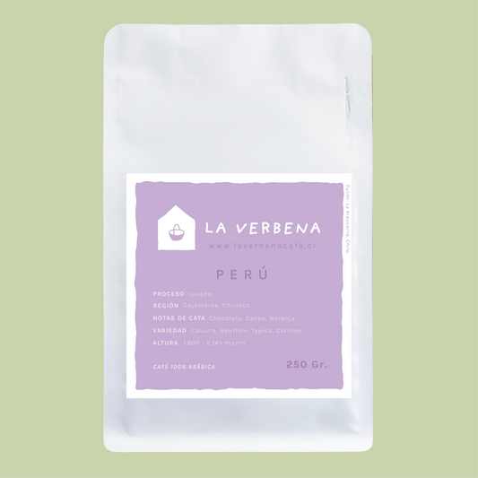 CAFÉ PERÚ - CAJAMARCA CHIRINOS - LAVADO