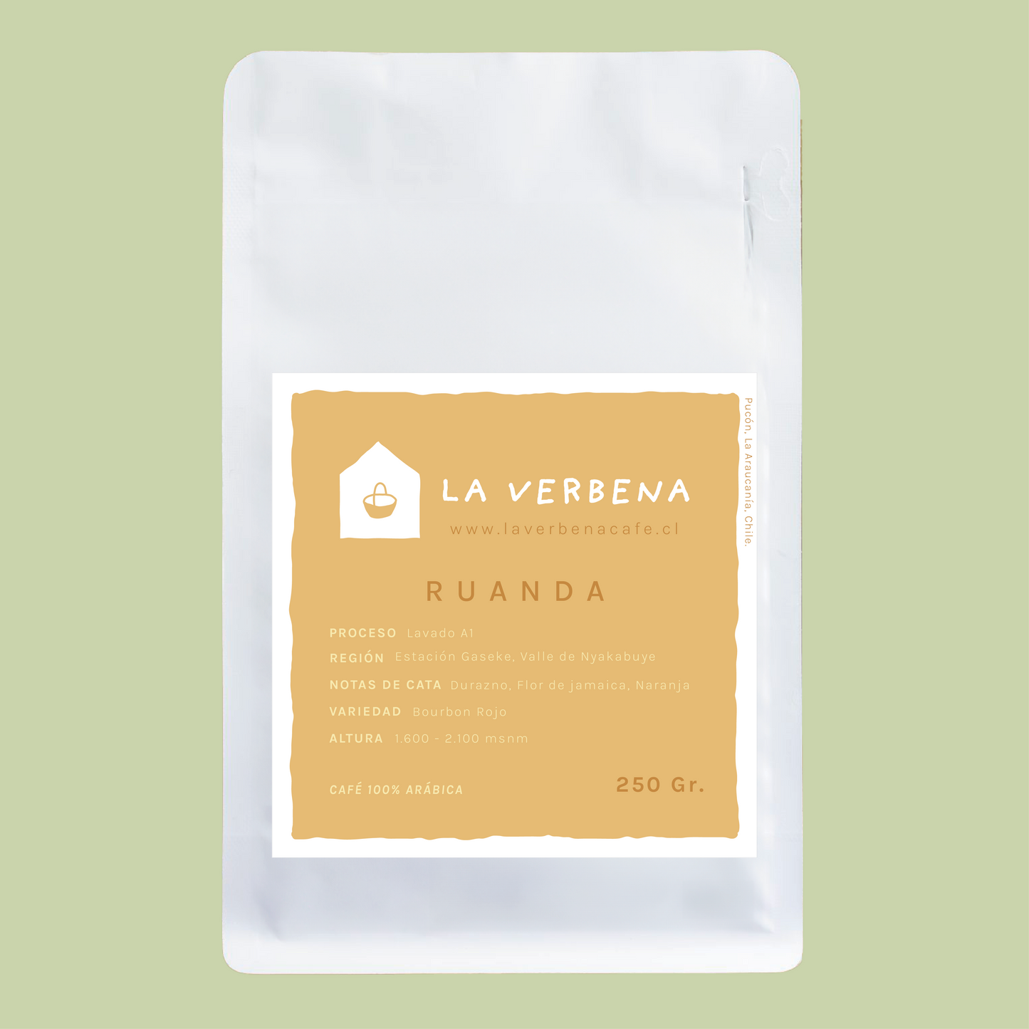 CAFÉ RUANDA - GASEKE - LAVADO